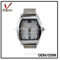 China supplier OEM factory fashion steel woman wristwatch